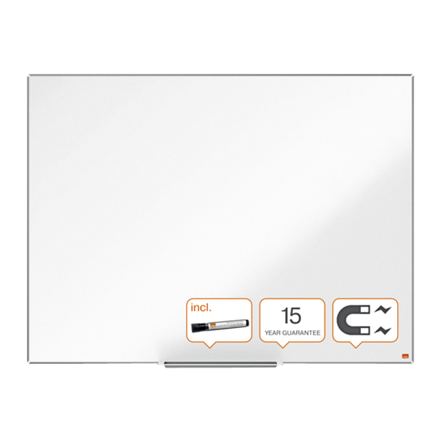 Whiteboard Nobo Impression Pro 90x120cm staal