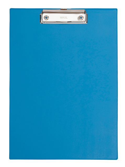 Porte-bloc MAUL A4 portrait PVC bleu ciel