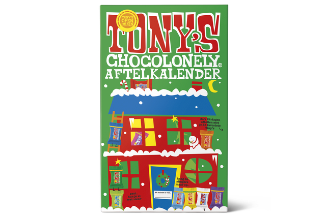 Tonys Chocolonely Noël Calendrier Big Tiny 225g