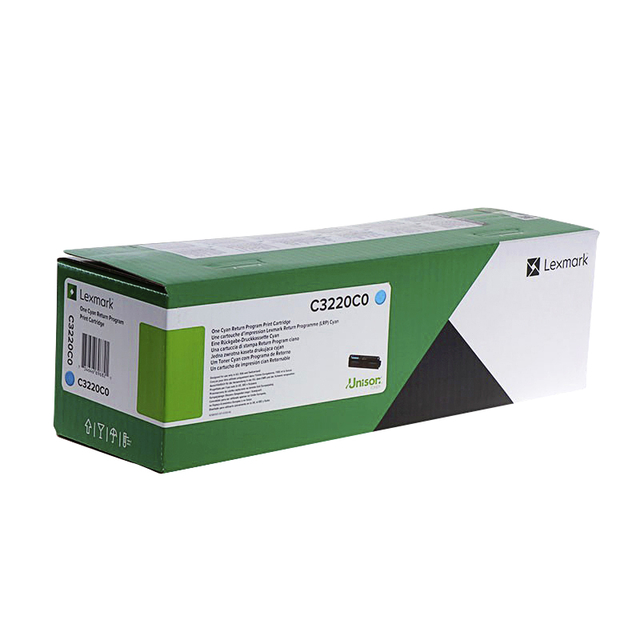 Cartouche toner Lexmark C3220C0 bleu