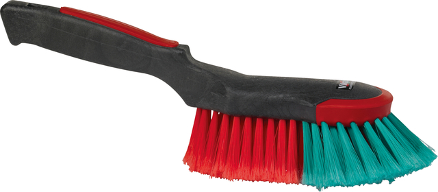 Brosse à main Vikan ergo avec bords caoutchouc 32cm