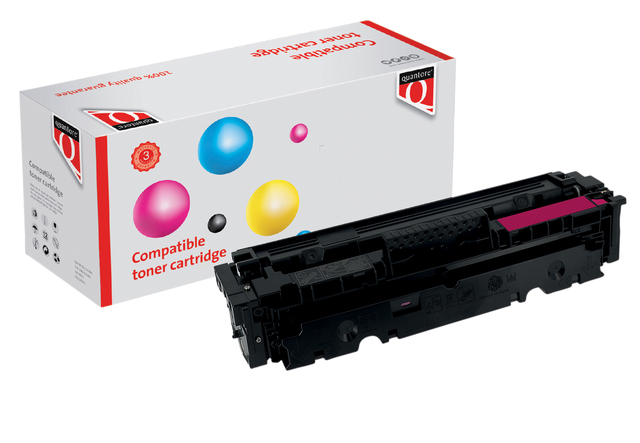 Tonercartridge Quantore alternatief tbv HP W2033X Rood