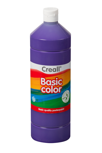 Plakkaatverf Creall basic paars 1000ml