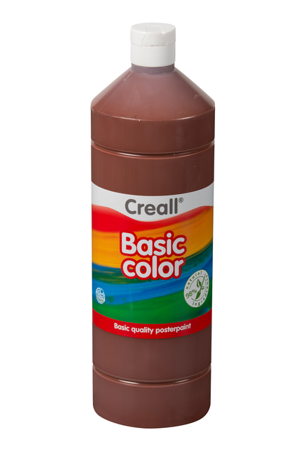 Gouache Creall Basic brun foncé 1000ml