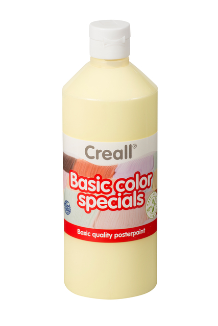 Gouache Creall Basic pastel jaune 500ml