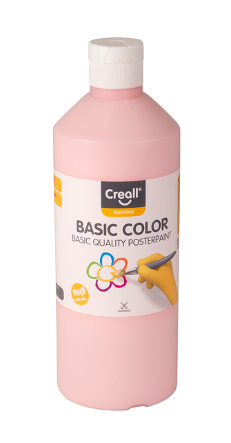 Gouache Creall Basic pastel rouge 500ml
