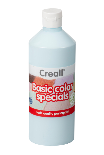 Gouache Creall Basic pastel bleu 500ml