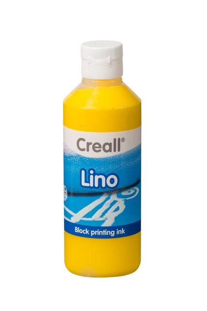 Peinture linoleum Creall jaune 250ml