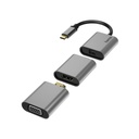 Adaptateur Hama VIdeo 6-en-1 aluminium