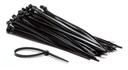Serre-câbles IEZZY nylon 4,6x200mm Ø49,5mm noir 100 pièces