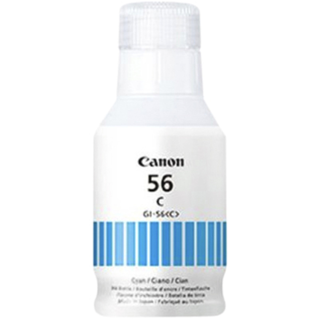 Flacon d'encre Canon GI-56 bleu