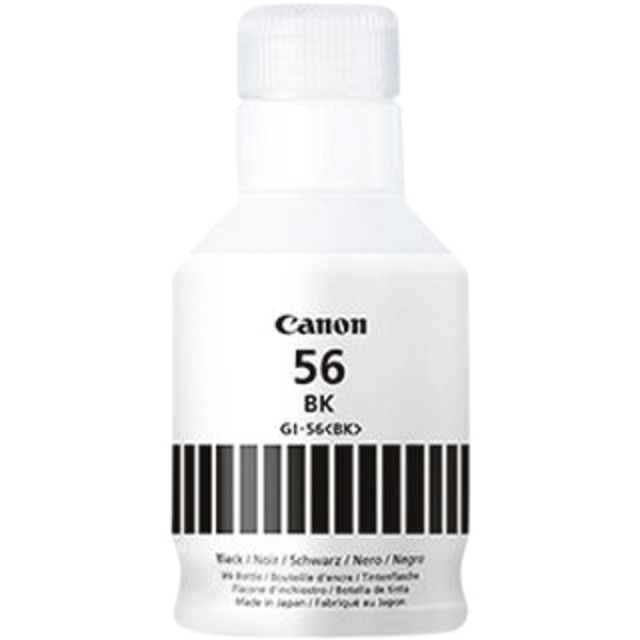 Navulinkt Canon GI-56 zwart