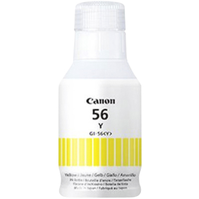 Flacon d'encre Canon GI-56 135ml jaune
