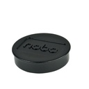 Aimant Nobo 38mm noir 10 pièces