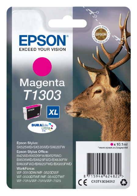 Cartouche d’encre Epson T1303 rouge