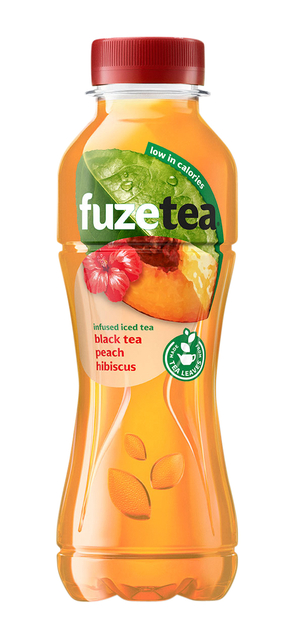 Boisson Fuze Tea Peach Hibiscus PET 400ml