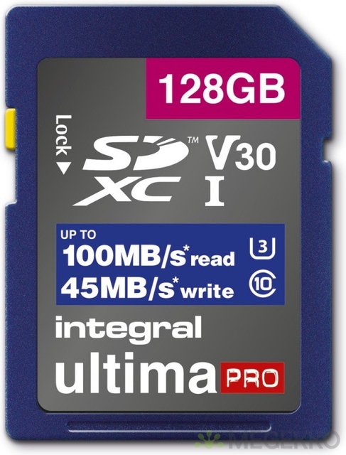 Carte mémoire Integral SDHC-XC 128Go