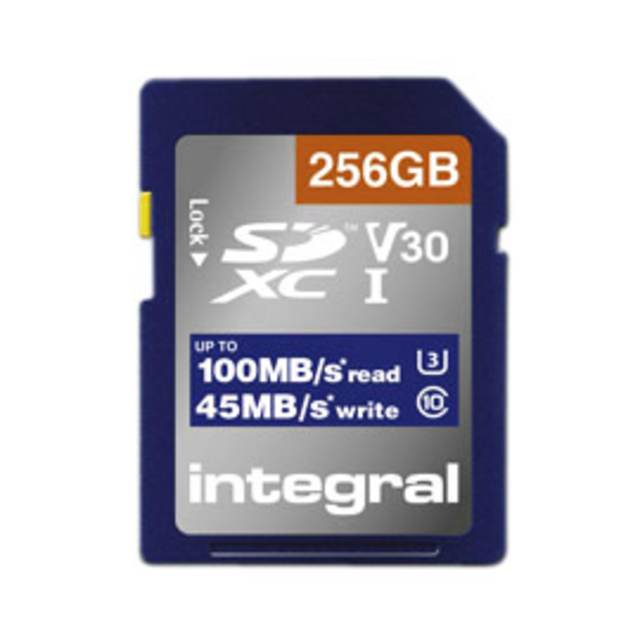 Geheugenkaart Integral SDHC-XC 128GB