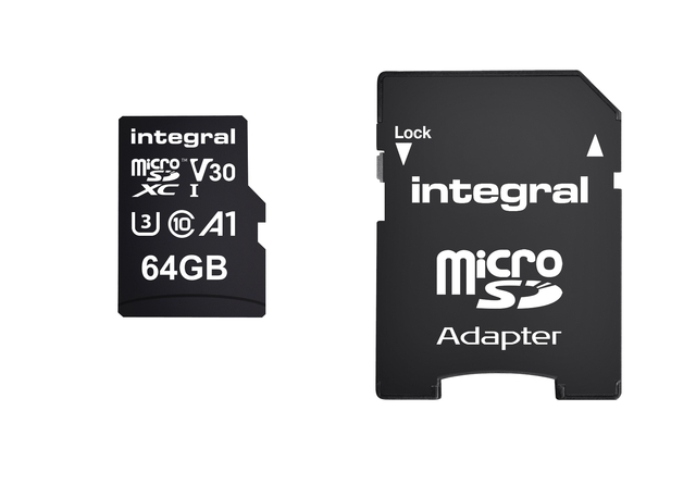 Carte mémoire Integral Micro SDXC 64Go