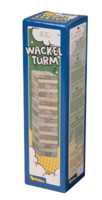 Jeu la tour Jenga en bois