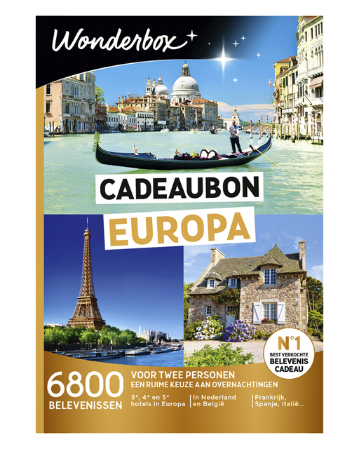 Cadeaubox WBX leeg Cadeaubon Europa