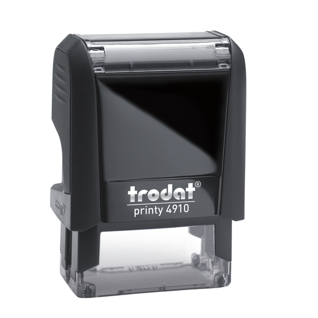 Tampon texte Trodat Printy 4910 personnalisable noir