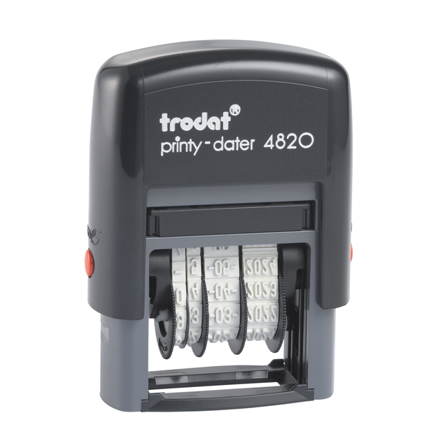 Tampon dateur Trodat Printy 4820 chiffres noir