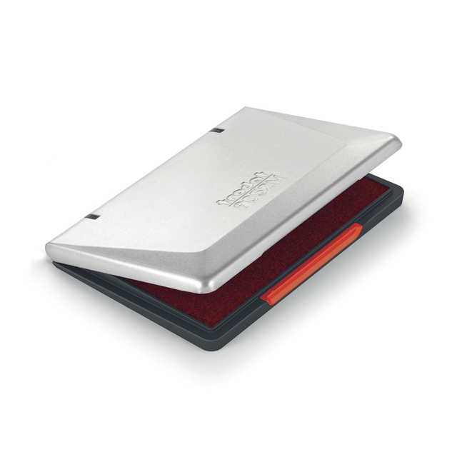 Tampon encreur Trodat 9072M métal 110x70mm rouge