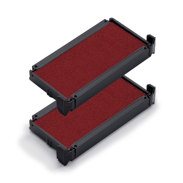 Cassette d'encrage Trodat Printy 6/4912 2 pièces rouge