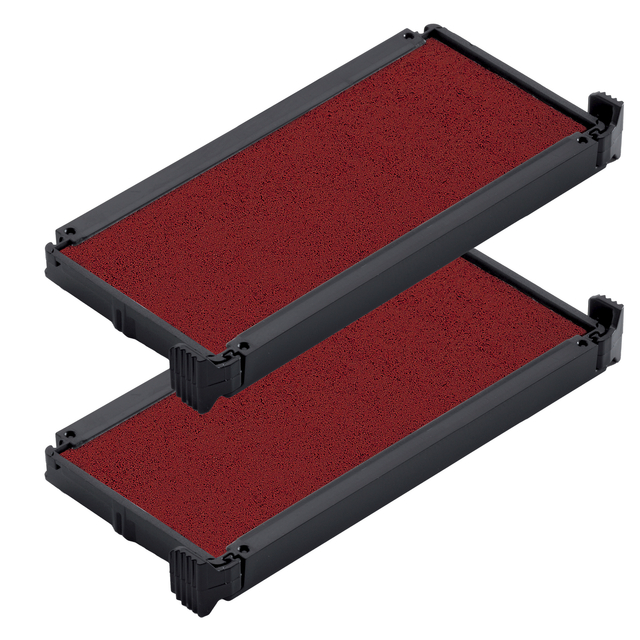 Cassette d'encrage Trodat Printy 6/4915 2 pièces rouge