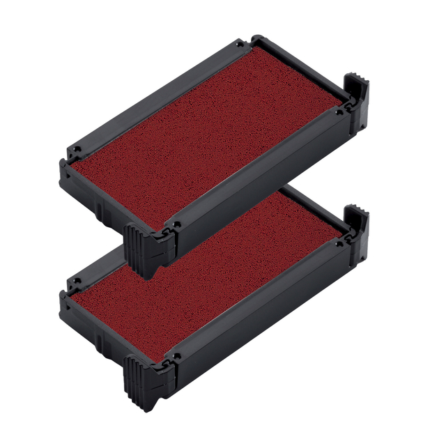 Cassette d'encrage Trodat Printy 6/4910 2 pièces rouge