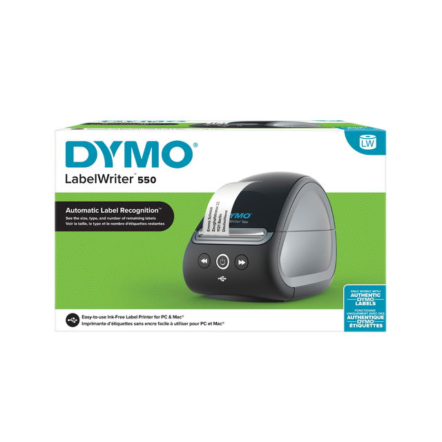 Imprimante étiquettes Dymo LabelWriter 550 noir