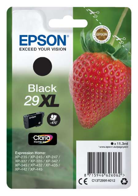 Inktcartridge Epson 29XL T2991 zwart