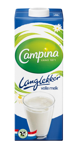 Lait Campina LangLekker entier 1 litre