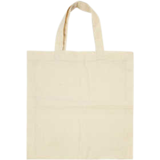Sac Creativ Company 27,5x30cm coton naturel 5 pièces