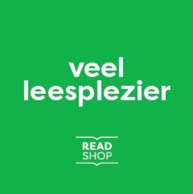 Autocollant "Veel leesplezier"