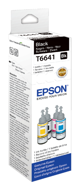 Flacon d’encre Epson T6641 noir