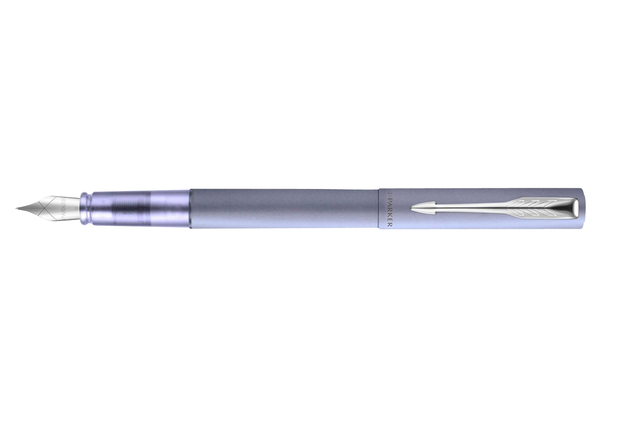 Stylo plume Parker Vector XL Silver-Blue Medium