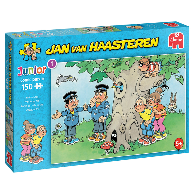 Puzzle Jan van Haasteren Junior Partie de cache-cache 150 pièces
