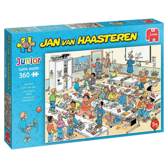 Puzzel Jan van Haasteren Junior Het Klaslokaal 360 stukjes