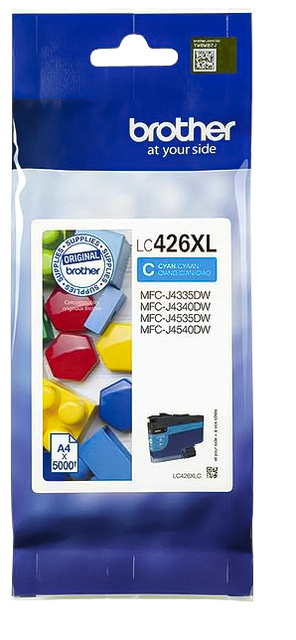 Cartouche d'encre Brother LC-426XLC bleu