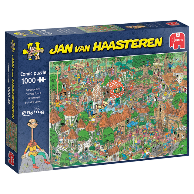 Puzzel Jan van Haasteren Efteling Sprookjesbos 1000 stukjes