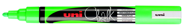 Krijtstift Uni-ball chalk rond 1.8-2.5mm fluor groen