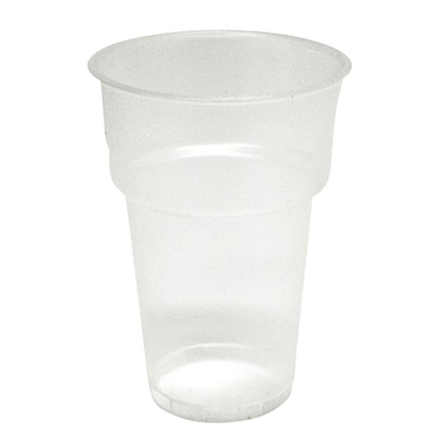 Beker IEZZY bier 250ml PP 50 stuks transparant