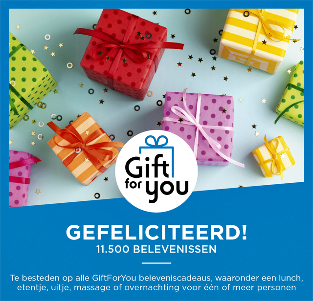 Cadbox Wonderbox GFY Gefeliciteerd !