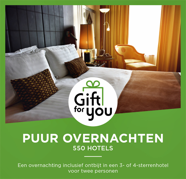 Cadeaubox GFY leeg Puur Overnachten