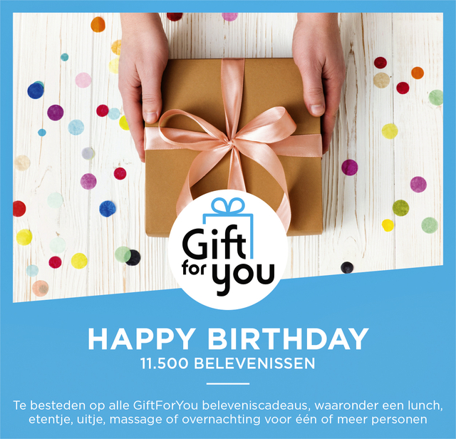 Cadbox Wonderbox GFY Happy birthday