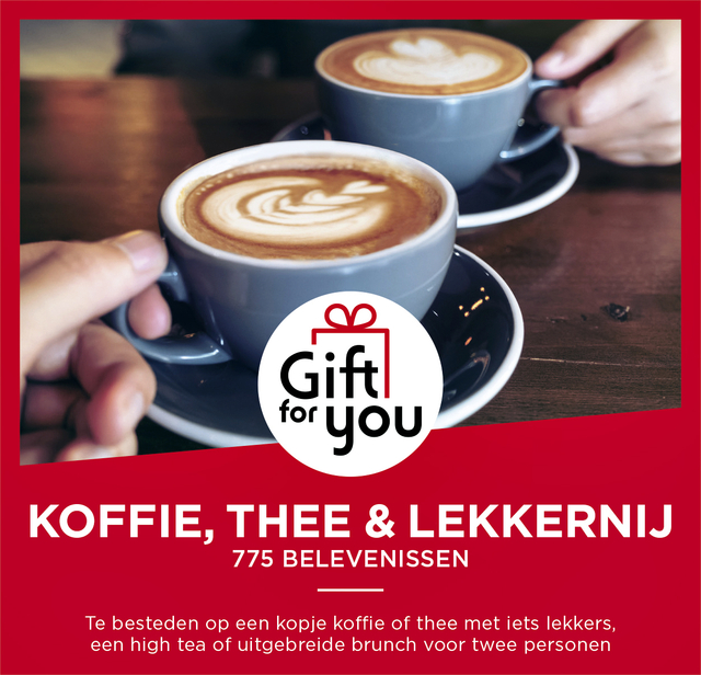 Cadbox Wonderbox GFY Koffie, thee & high tea