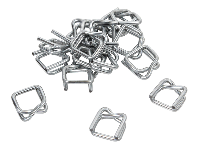 Boucle métal IEZZY pour feuillard textile 13mm 1000 pièces