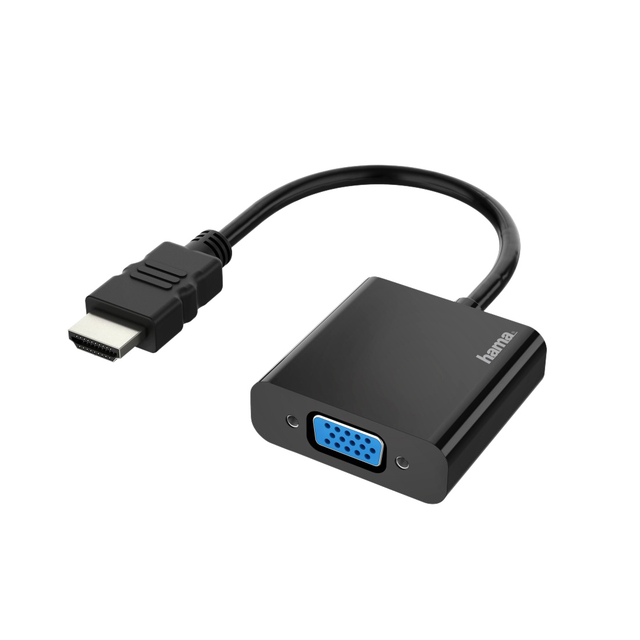 Adaptateur Hama HDMI-VGA noir